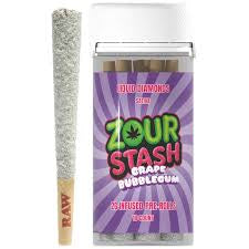 Zour Stash Liquid Diamond Pre-Rolls | (10ct) 20g