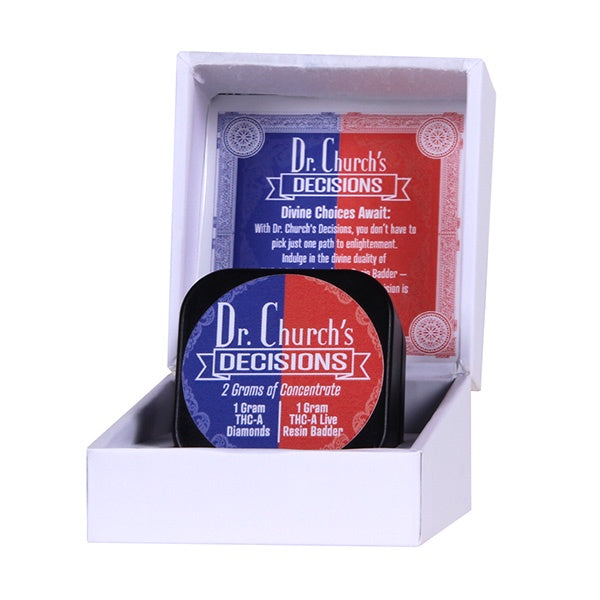 Dr. Church Decisions Diamonds + Badder | 2g