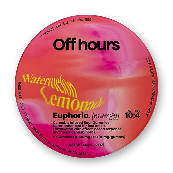 Off Hours Hemp Euphoric Energy Gummies | (10ct) 140mg