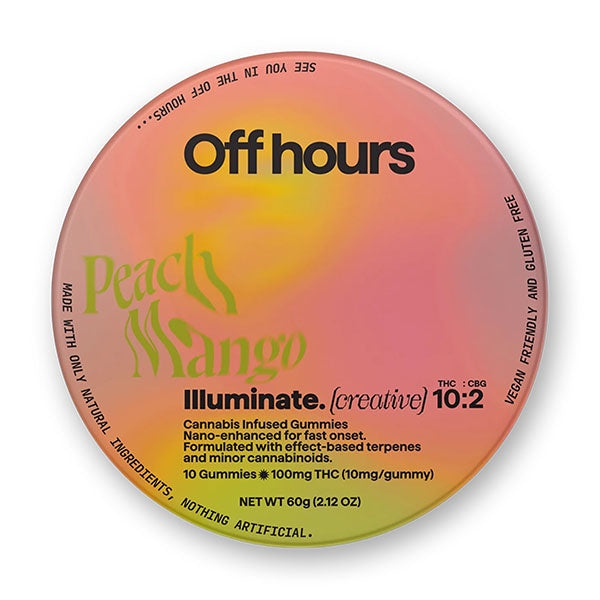 Off Hours Hemp Illuminate Creative Gummies | (10ct) 120mg
