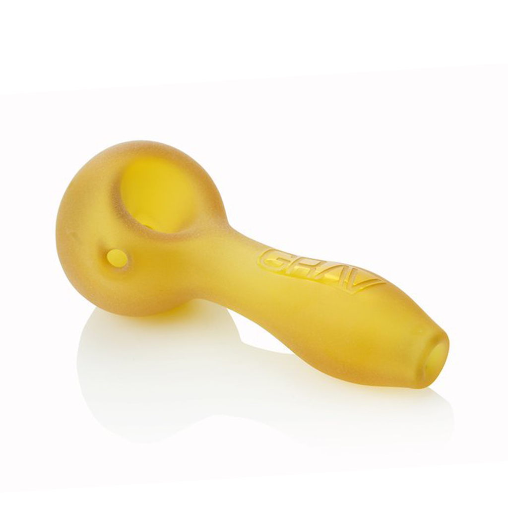 Grav Sandblasted Spoon Pipe