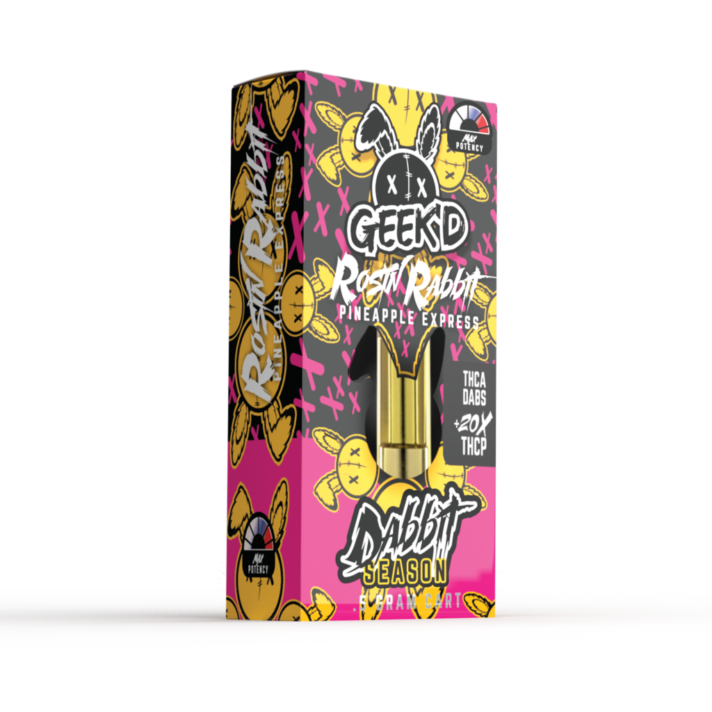 Geek’d Dabbit THC-A 20x Cartridge | 0.5g