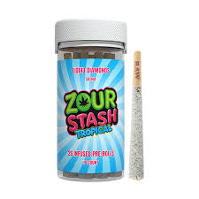 Zour Stash Liquid Diamond Pre-Rolls | (10ct) 20g