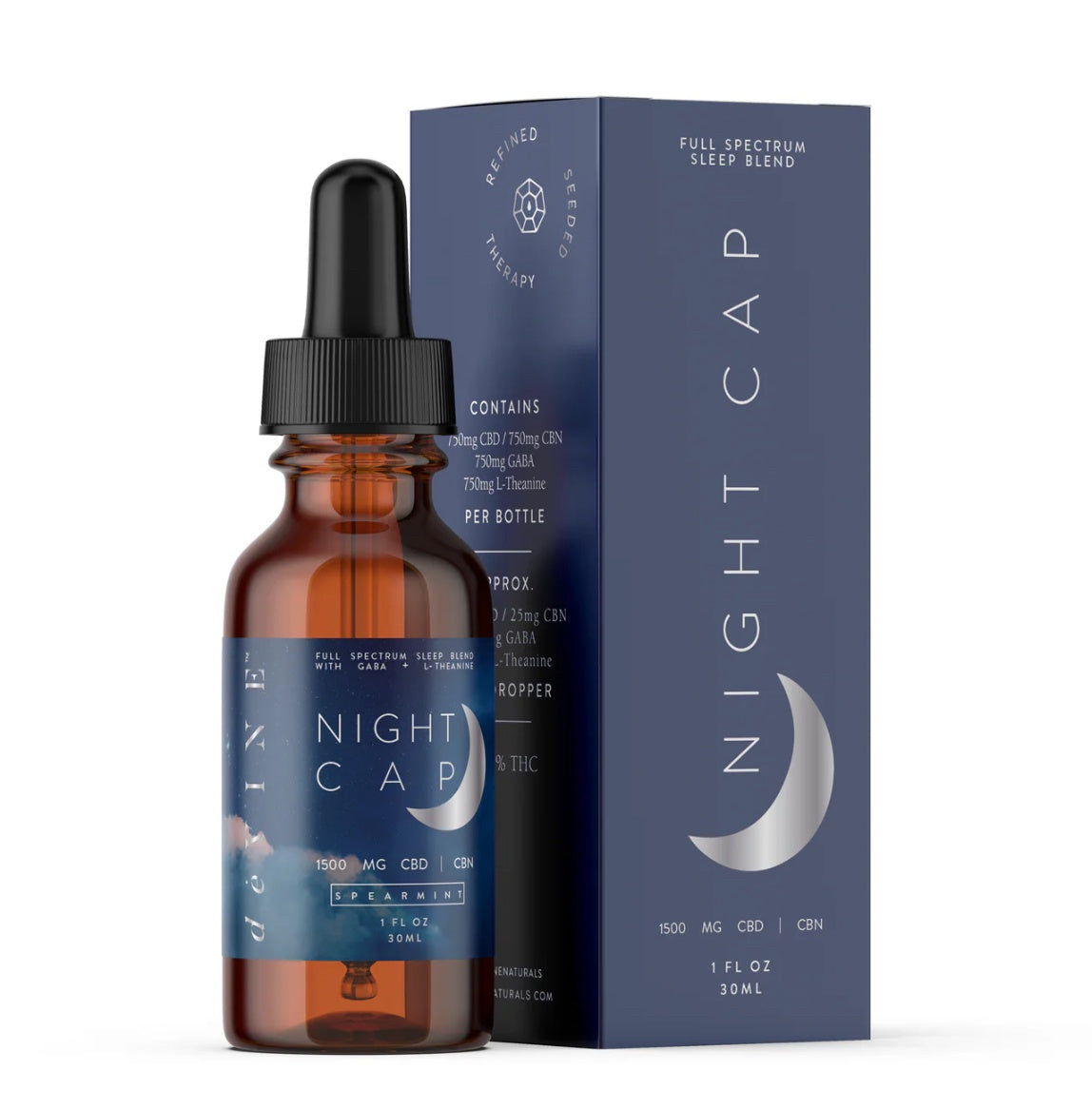 Devine Nightcap THC Sleep Tincture 1500mg