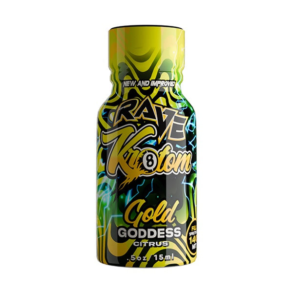 Rave Kratom Gold Goddess Shot | 15ml