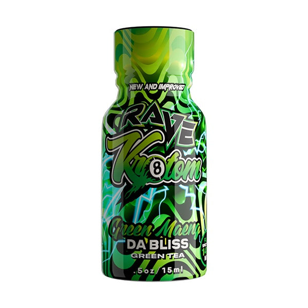 Rave Kratom Green Maeng Da Bliss Shot | 15ml