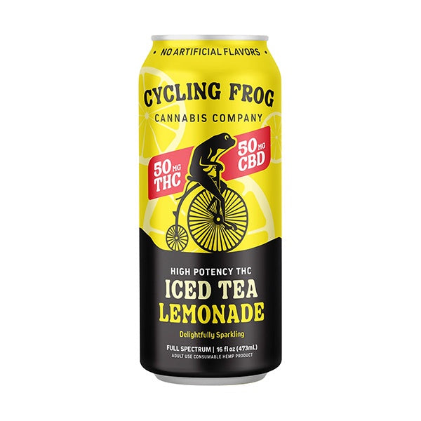 Cycling Frog Sparkling THC Lemonade | (100mg) 16oz