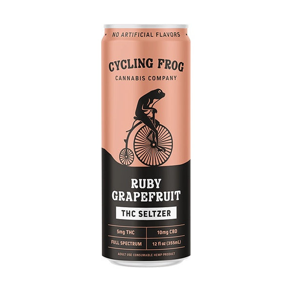 Cycling Frog THC + CBD Seltzer | (15mg) 12oz.