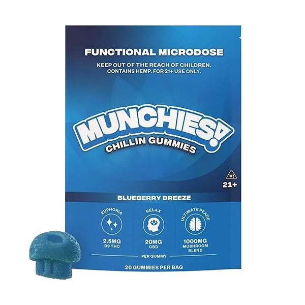 Munchies Functional Microdose Gummies – Chillin Blend
