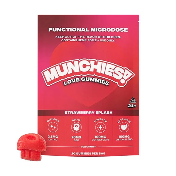 Munchies Functional Microdose Gummies – Love Blend