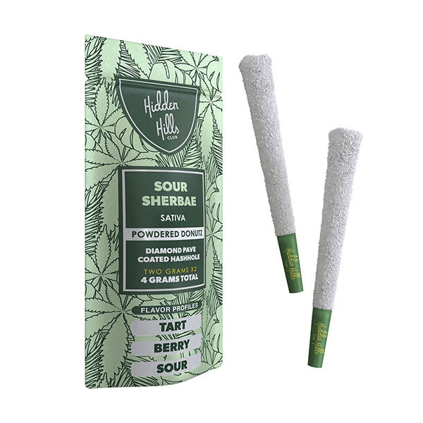 Hidden Hills Powdered Donutz Coated Hashhole | (2ct) 4g