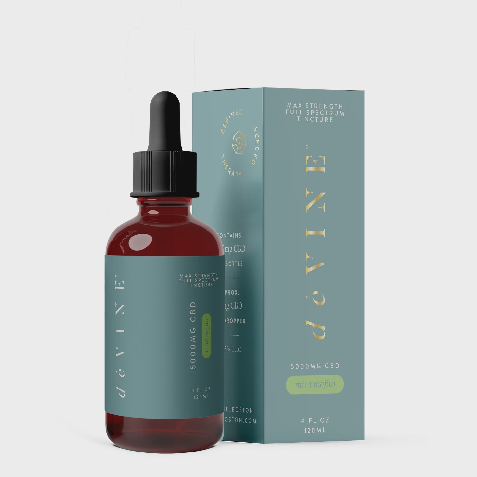 Devine Max Strength Full Spectrum Tincture | 5,000mg