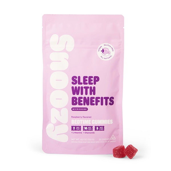 Snoozy Sleep Microdose Gummies – (20ct) | 340mg