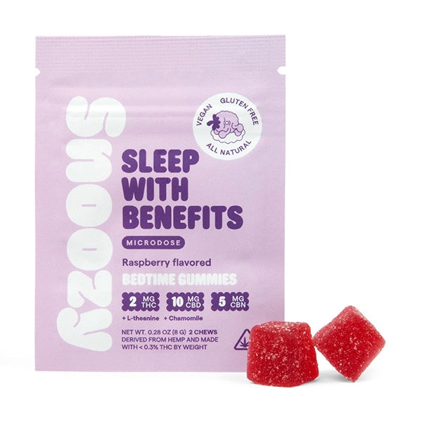 Snoozy Bedtime Microdose Gummies | 2 Count