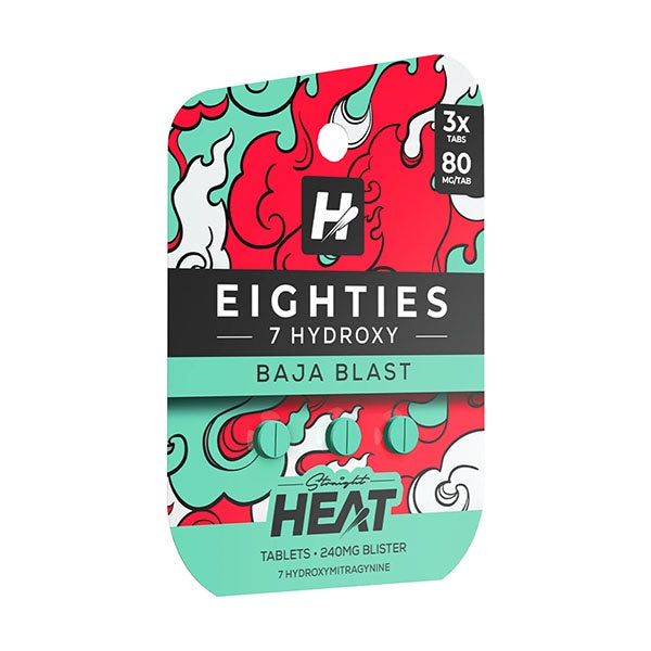 Straight Heat Eighties 7-OH Tablets | (3ct) 240mg
