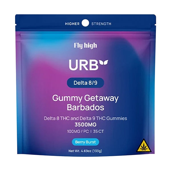 Urb Delta 8 + Delta 9 THC Gummies | 3,500mg