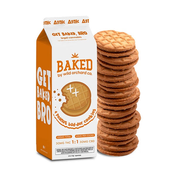 Wild Orchard Delta-9 Baked Peanut Bud-der Cookies