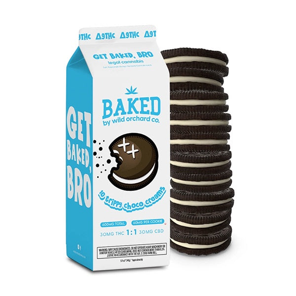 Wild Orchard Delta-9 Baked Trippy Choco Creams