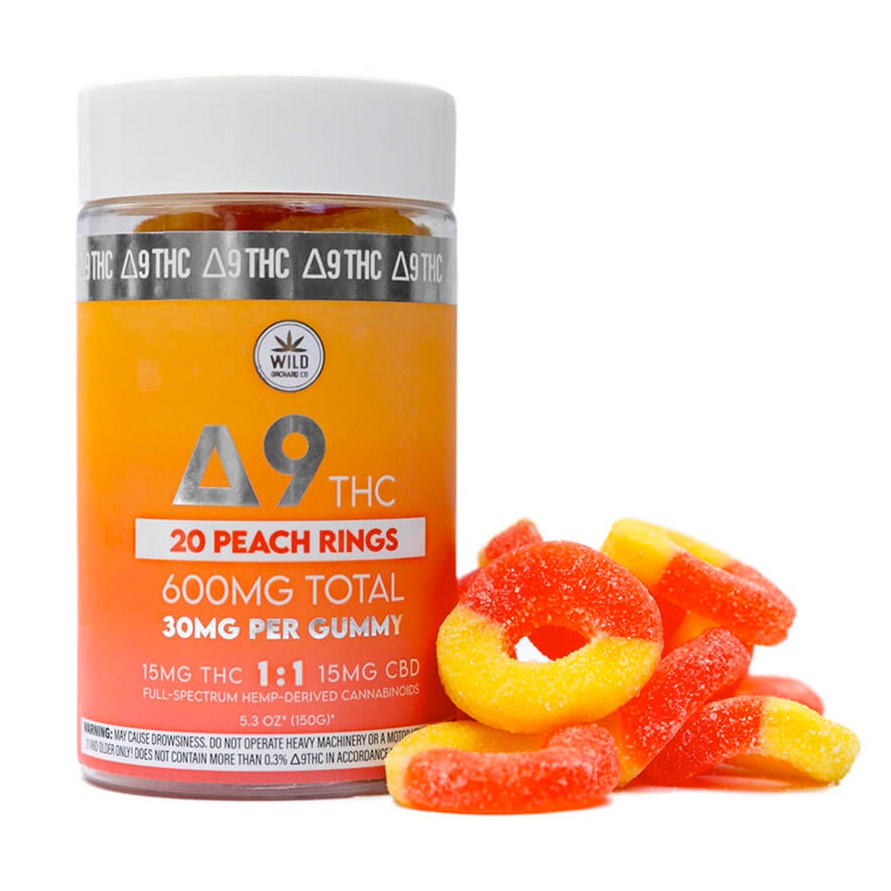 Wild Orchard Delta 9 Peach Rings